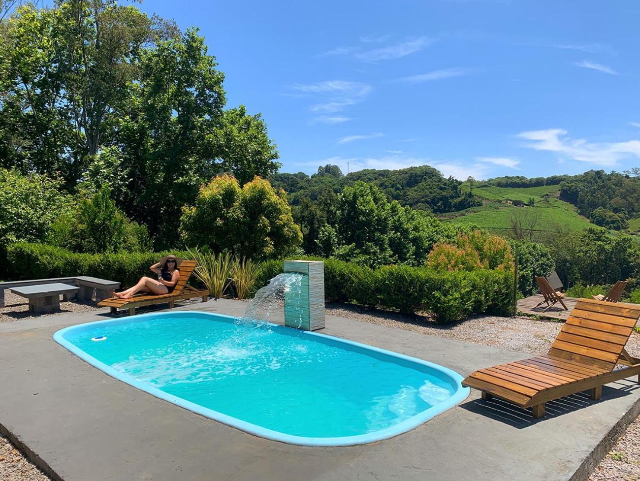 Casa Na Arvore Com Hidro, Piscina, Trilha, Cavalo Бенту-Гонсалвіс Екстер'єр фото