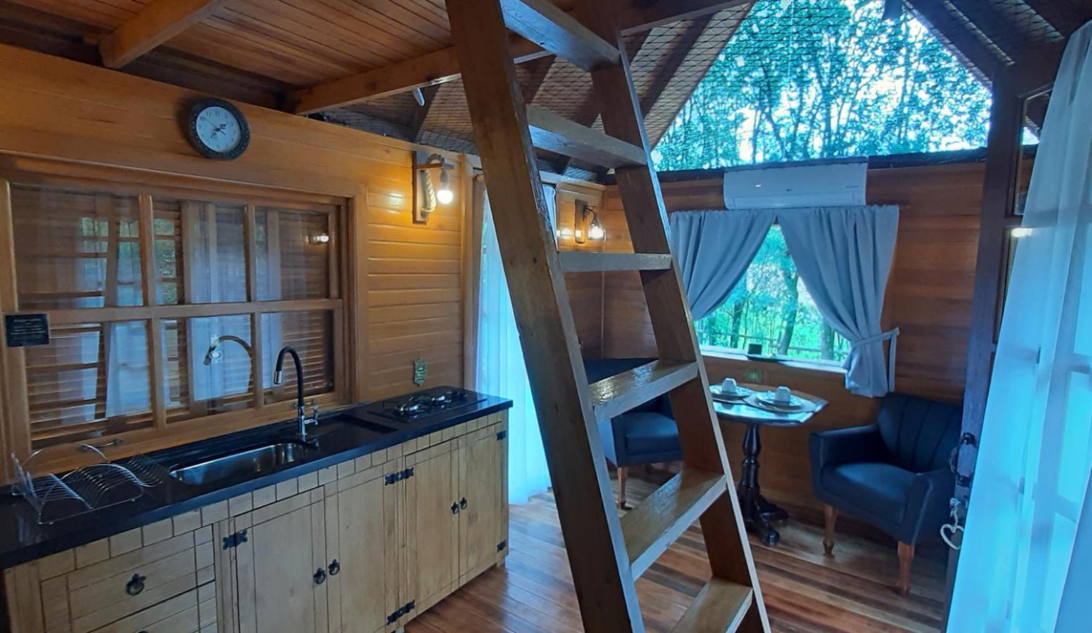 Casa Na Arvore Com Hidro, Piscina, Trilha, Cavalo Бенту-Гонсалвіс Екстер'єр фото